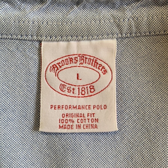 Brooks Brothers Performance Polo short sleeve polo shirt. L - Picture 7 of 7